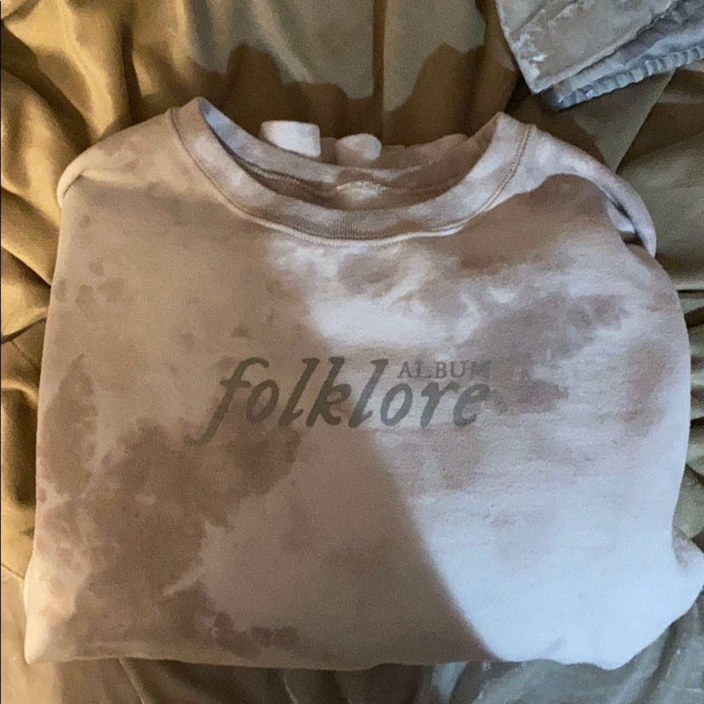 Tye Dye Folklore Crewneck